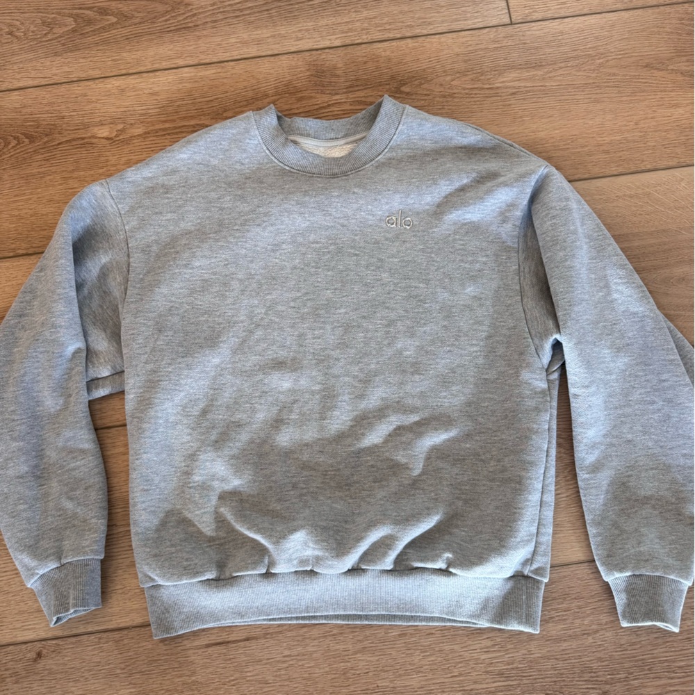 ALO Yoga Kids Gray Sweatshirt